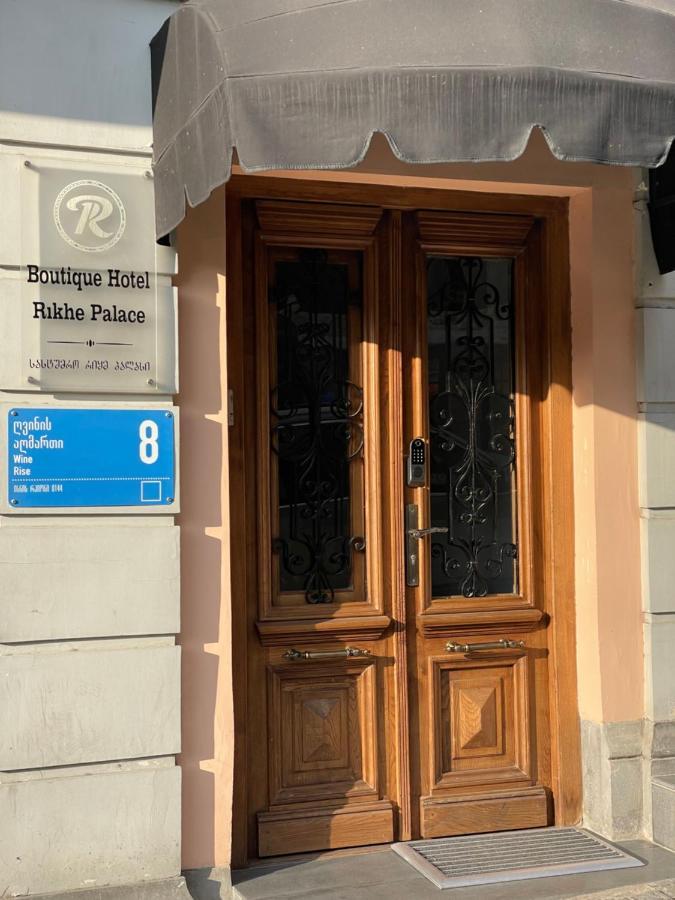 Rikhe Palace Boutique Hotel Tbilisi Exterior foto